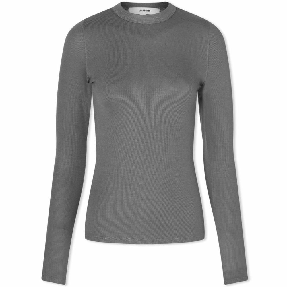 Joah Brown CREWNECK LONG SLEEVE in Smoke (Sold Out Color)